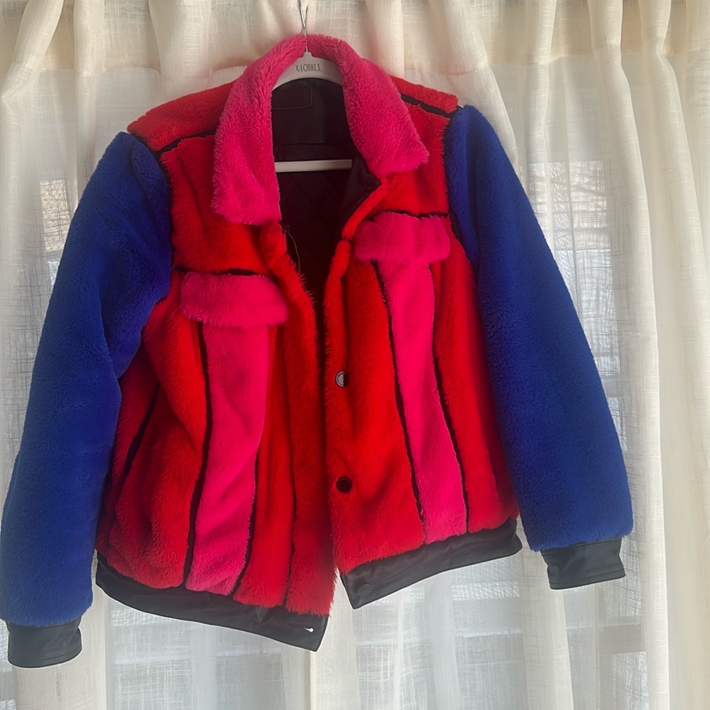 Blank NYC faux fur jacket